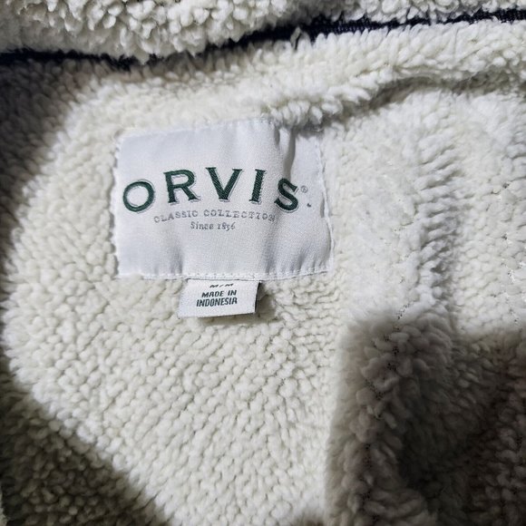 MENS‎ ORVIS HEAVYWEIGHT 1/4 ZIP PULLOVER - Picture 3 of 3